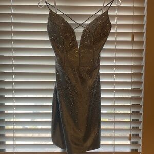 Size 6, Corset Back, Homecoming Dress